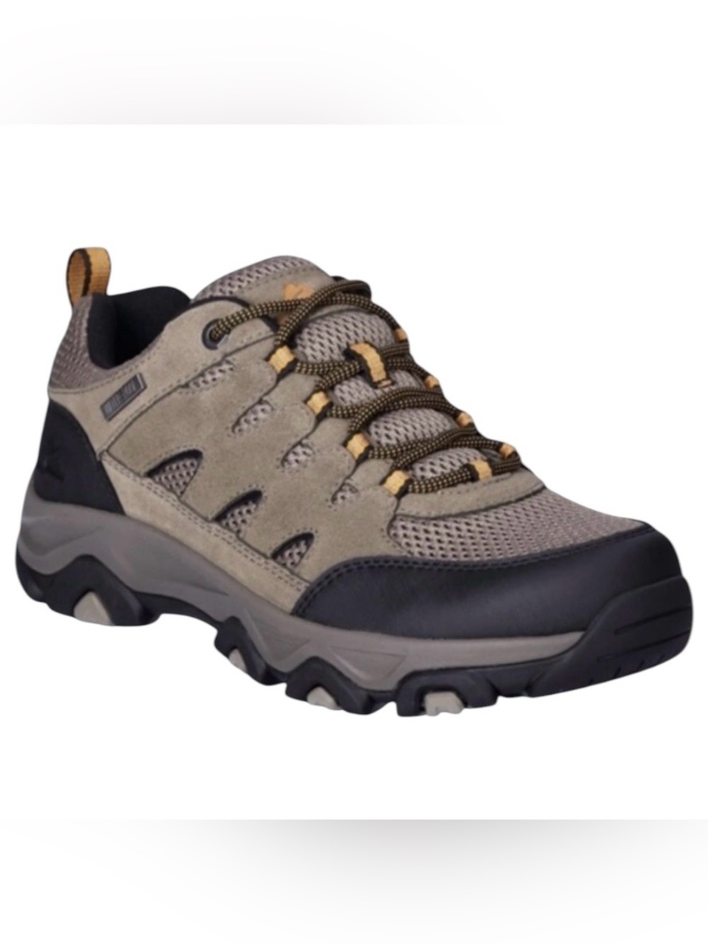 Ozark Trail Outdoor Equipment men’s 10.5 lightweight taupe & black hiking shoes